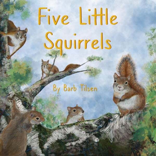 Cover art for Five Little Squirrels